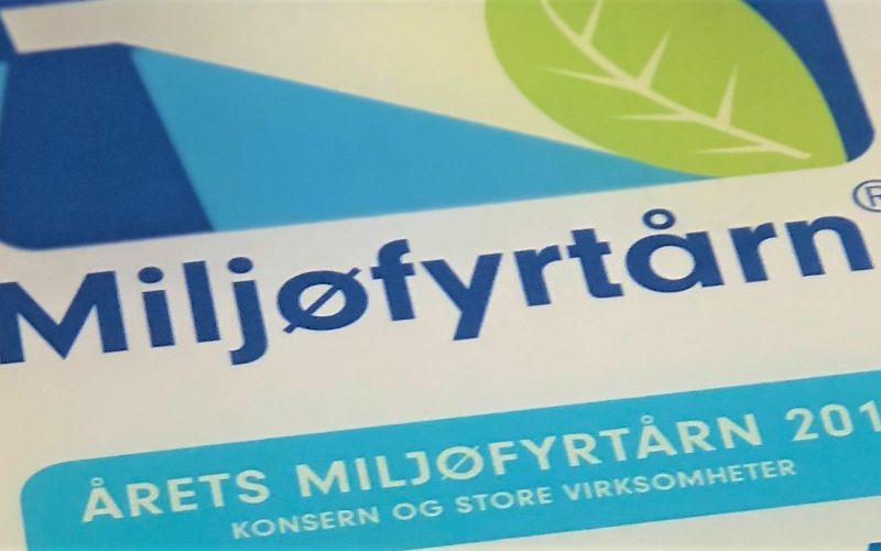 Årets Miljøfyrtårn plakett