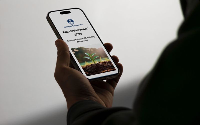 Enklere bærekraftsrapport