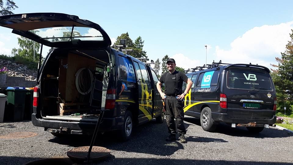 Brekke Sanitær på pumpejobb