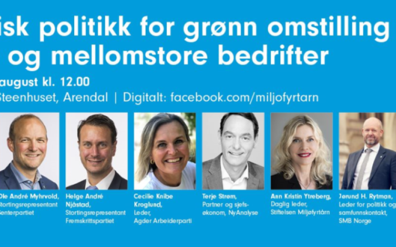 Miljøfyrtårn på Arendalsuka