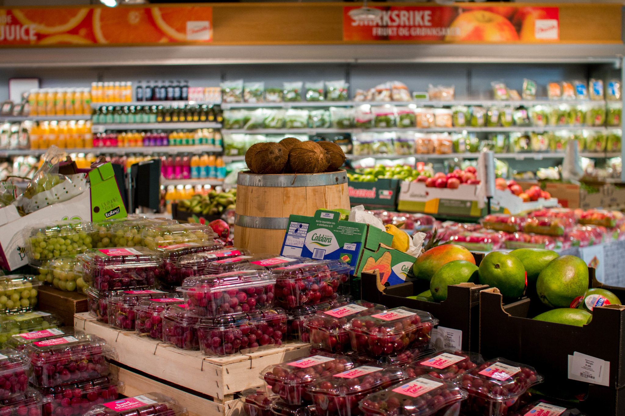 Miljofyrtarnet BAMA i butikk