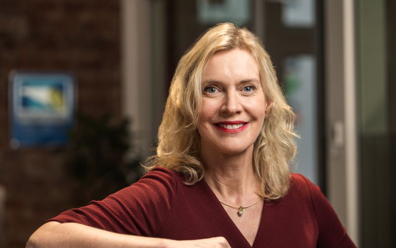 Foto av Ann-Kristin Ytreberg, adm. dir. i Stiftelsen Miljøfyrtårn.