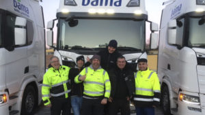 Bama Logistikk sjåfører