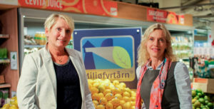 Miljofyrtarn og BAMA i butikk