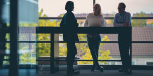 Kontorlandskap møte