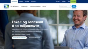 Bilde av ny nettside - Stiftelsen Miljofyrtarn