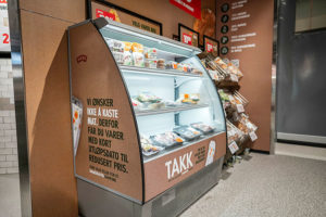 Kjøledisk med nedprisede varer