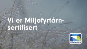 Bannerbilde med miljøfyrtårnlogo og tekst