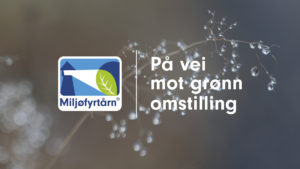 Bannerbilde med miljøfyrtårnlogo og tekst