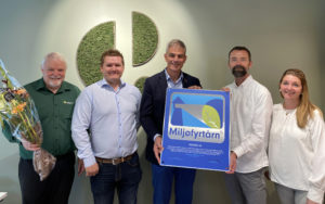 Release mottar Miljøfyrtårn-sertifikatet