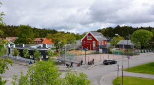 Oversiktsbilde over barnehagebygg