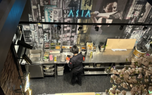 Mat lages på restaurant ASIA på Aker brygge